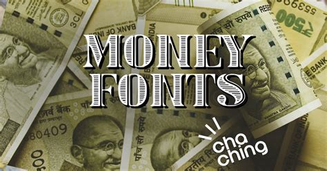 Money Money Font .